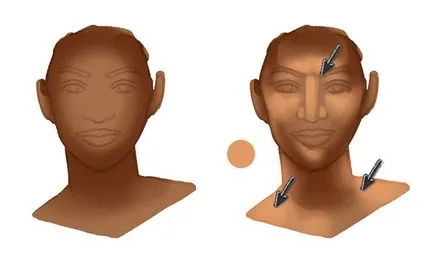 Rajz reális a bőr szerkezetét a Photoshop (sorsolás) Rajz reális a bőr szerkezetét a Photoshop