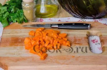 Párolt hal zöldségekkel - lépésről lépésre recept fotókkal, halak és tengeri állatok