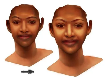 Rajz reális a bőr szerkezetét a Photoshop (textúra) Rajz reális a bőr szerkezetét a Photoshop