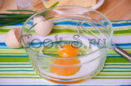 Saláta csirkével és rántotta - lépésről lépésre recept fotókkal, saláták (csirke) Saláta csirkével és rántotta - lépésről lépésre recept fotókkal, saláták