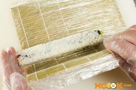 Roll bonito - lépésről lépésre recept fényképek otthoni