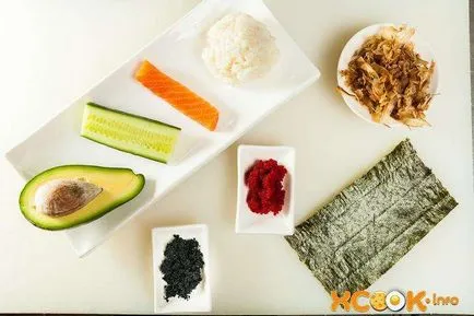 Roll bonito - lépésről lépésre recept fényképek otthoni
