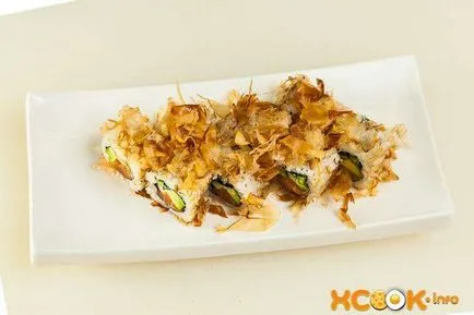 Roll bonito - lépésről lépésre recept fényképek otthoni