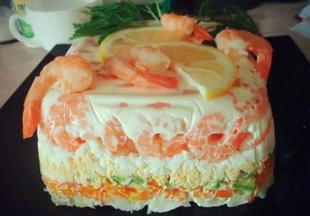 Saláta sütemény - válogatott receptek, torta saláta