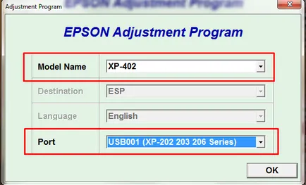 Törlés pelenkák Epson - a legjobb program!