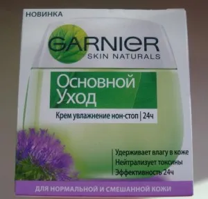Sorozat és tejszín sor arc Garnier és hogyan kell alkalmazni