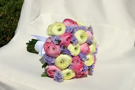 Szezonális virágok a menyasszonyi csokor (virág) Szezonális virágok a menyasszonyi csokor