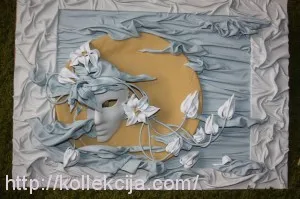 A gyártási technikát képeket bőr (termelő képeket bőr) Gépek gyártása festmények a bőrt