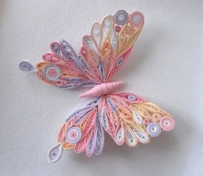 Quilling technika kezdőknek - egy pillangó saját kezűleg
