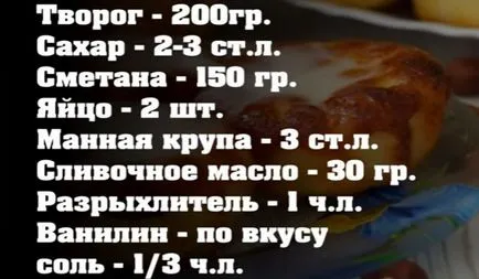 Túrós sütemény, sajtos receptek buja kertben