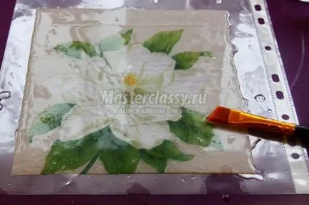 Doboz ékszerek a decoupage technikával