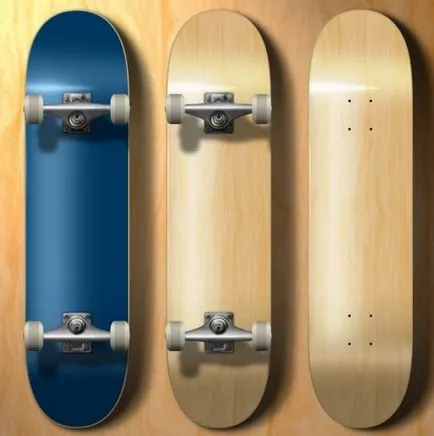 Skate kezeddel