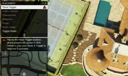 Létrehozása nyomvonalak GTA Online