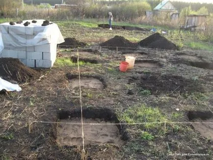 Pontalapozás a fürdő kezét fotó építési szakaszban