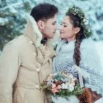 Esküvő februárban, a nemzeti megjelölések, egyházi hagyományok, fotó, zatusim!