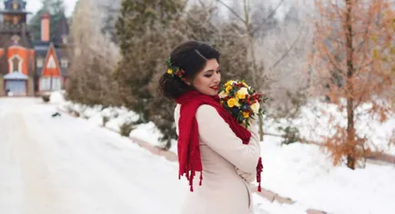 Esküvő februárban, a nemzeti megjelölések, egyházi hagyományok, fotó, zatusim!