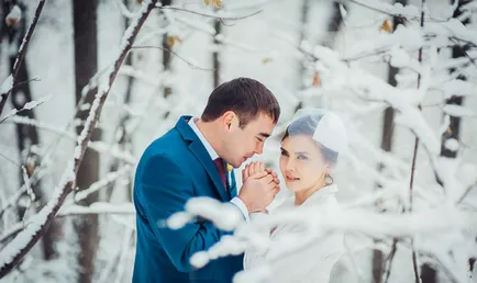 Esküvő februárban, a nemzeti megjelölések, egyházi hagyományok, fotó, zatusim!