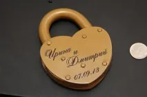 Esküvői vésett a zár 5 percre