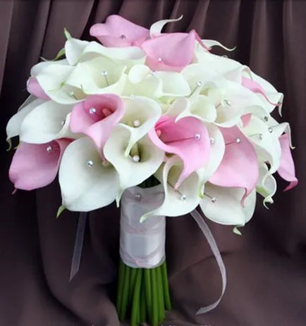 Esküvői csokor Calla Picture Bride