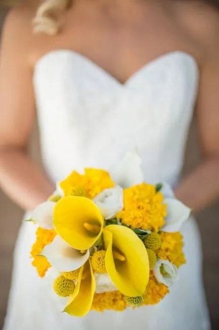 Esküvői csokrok Calla liliom