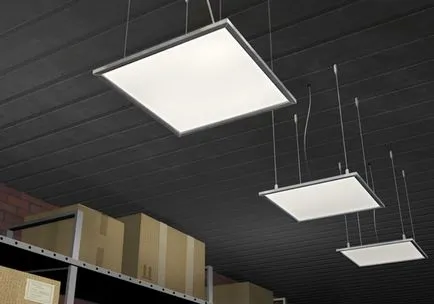 LED panel mennyezeti - leírások
