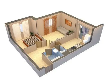 A típusú apartman elrendezése előnye és hátránya - hasznos tippek (tervezés) A típusú apartman elrendezése előnye és hátránya - Tippek