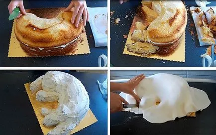 Cake formájában „macska”, varázsló lépésről lépésre class cat (macska) Cake formájában „macska”, lépésről lépésre varázsló macska osztály