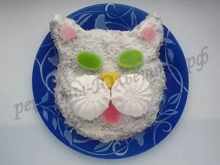 Cake formájában egy macska