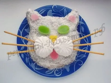 Cake formájában egy macska