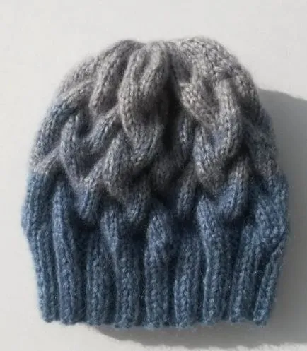 Tanulni kötött díszes kalap pompom