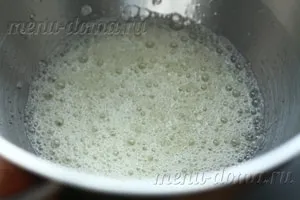 Cake „Kijev” recept lépésről lépésre fényképek otthoni