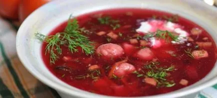 Ukrán borscs - a legjobb receptek az ukrán borscs egy titkos összetevő (ukrán borscs recept) Ukrán borscs - a legjobb receptek az ukrán borscs egy titkos összetevő