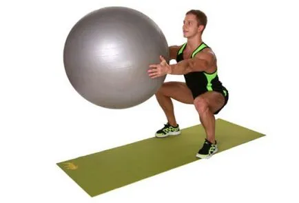 Gyakorlatot fitball fogyás, beleértve a hasi területen, a haszon a video képzés (gyakorlat) Gyakorlatot fitball fogyás, beleértve a hasi területen, az előnyök oktatófilm