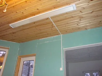 Szerelése és infravörös kapcsolatot fűtés termosztát (csatlakozni egy infravörös hevítő) Telepítés és infravörös kapcsolatot fűtő termosztát