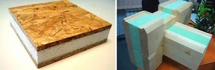 Falszigetelés téglából és fából készült ház külső