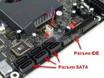 Merevlemezt telepít, amely a számítógép IDE (ATA) és SATA (telepítés) Merevlemezt telepít, amely a számítógép IDE (ATA) és SATA