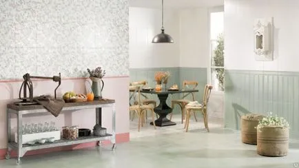 A választás a design csempe a konyhában 19 fotó ötletek