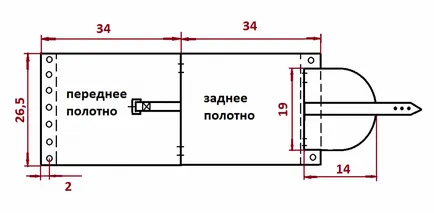 Minta hátizsák, hogyan kell varrni a portfolió saját kezét