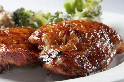Ízletes csirke darabokat a sütőbe Receptek (Delicious) Ízletes csirke darabokat a sütőben receptek