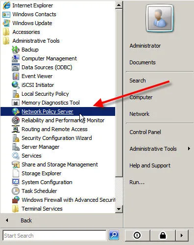 A Windows Server 2008 hálózati házirend-kiszolgáló - az egészet, és a programozás