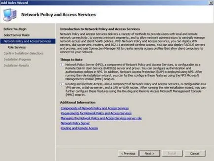 A Windows Server 2008 hálózati házirend-kiszolgáló - az egészet, és a programozás