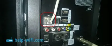 Miért lan csatlakozóba a TV (LG, Samsung, Sony)