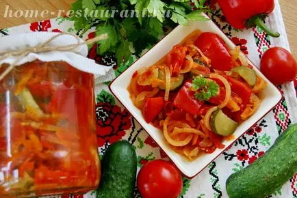 Készítmények a téli paradicsom arany receptek