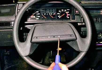 Cseréje a kormánykereket a VAZ 2110, saját kezével, masteravaza
