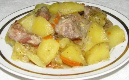 Sült krumpli hús a sütőben - húsételek - főételek - kedvenc receptek (sütő) Sült krumpli hús a sütőben - húsételek - főételek - kedvenc receptek