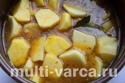 Sült krumpli bordák multivarka Polaris
