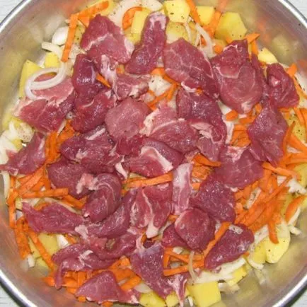 Sült krumpli hús a sütőben - húsételek - főételek - kedvenc receptek (aszalt) Sült krumpli hús a sütőben - húsételek - főételek - kedvenc receptek