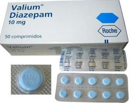 Diazepam analóg jelek, a használati utasítást