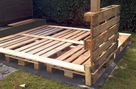 Pavilon az ország saját kezűleg útmutató és fotók az épületek anyag a kezét, és nem csak ...