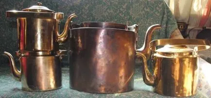A tiszta bronz, sárgaréz otthon
